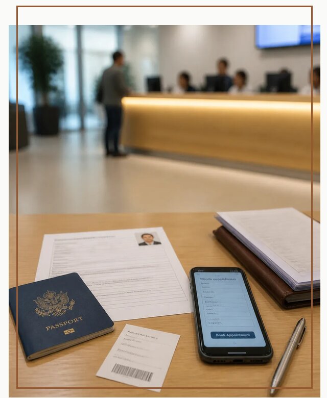 Запись в визовый центр в Новочеркасске для подачи документов