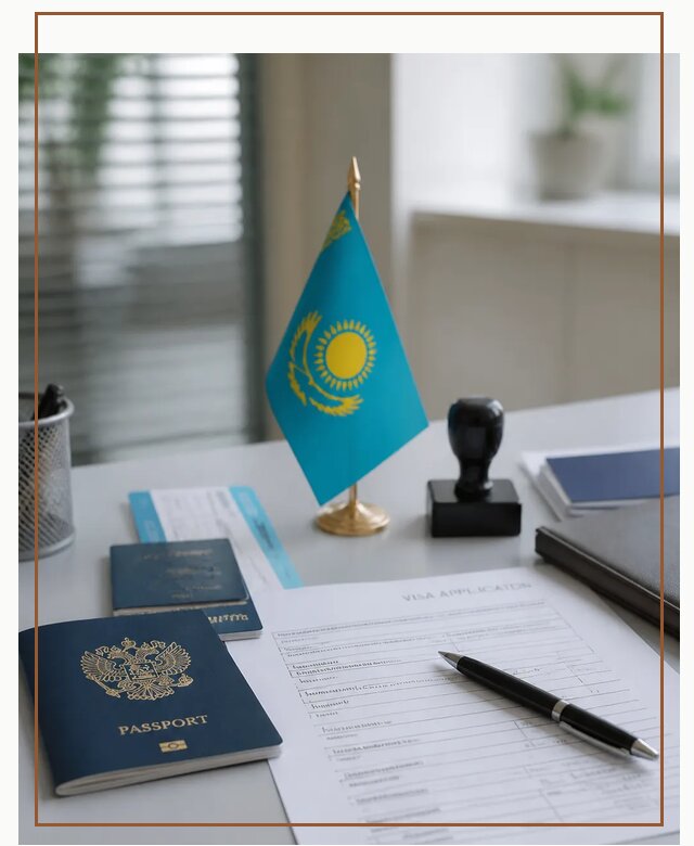 Оформление визы в Казахстан для поездки и работы в Новочеркасске