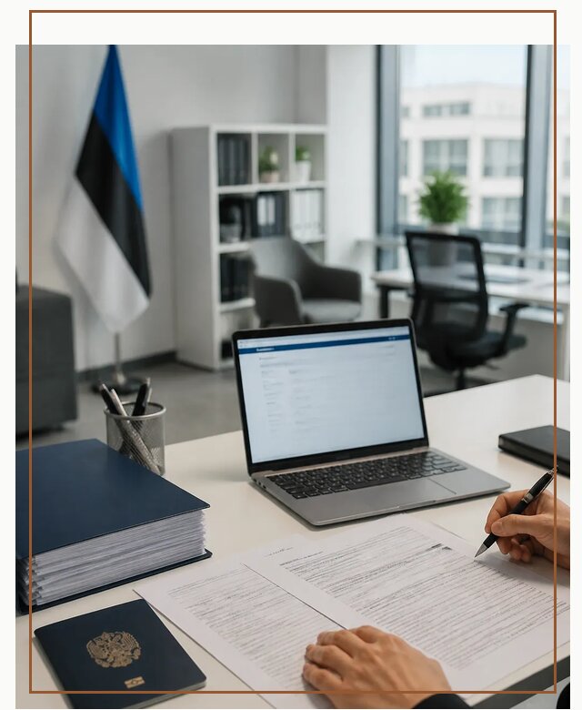 Оформление ВНЖ в Эстонии для переезда и легального проживания в Новочеркасске